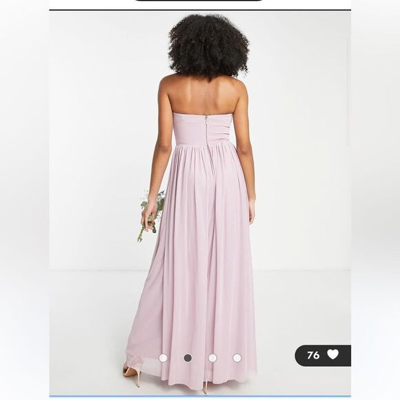 NWT Lipsy Bridesmaid multiway maxi dress in lavender size 2 - Picture 2 of 14